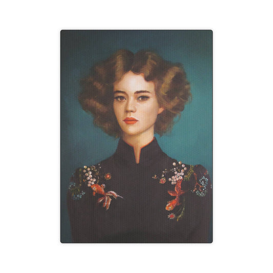 Canvas Print: Comet and Oranda by Janet Hill