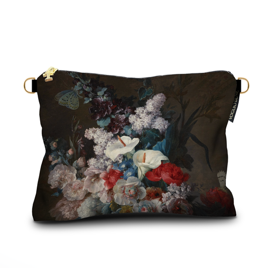 Large Fracture Velvet Pouch by Voglio Bene