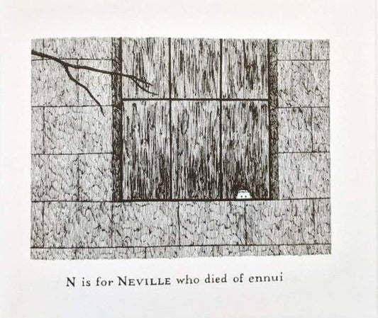 The Gashlycrumb Tinies by Edward Gorey (Hardcover)