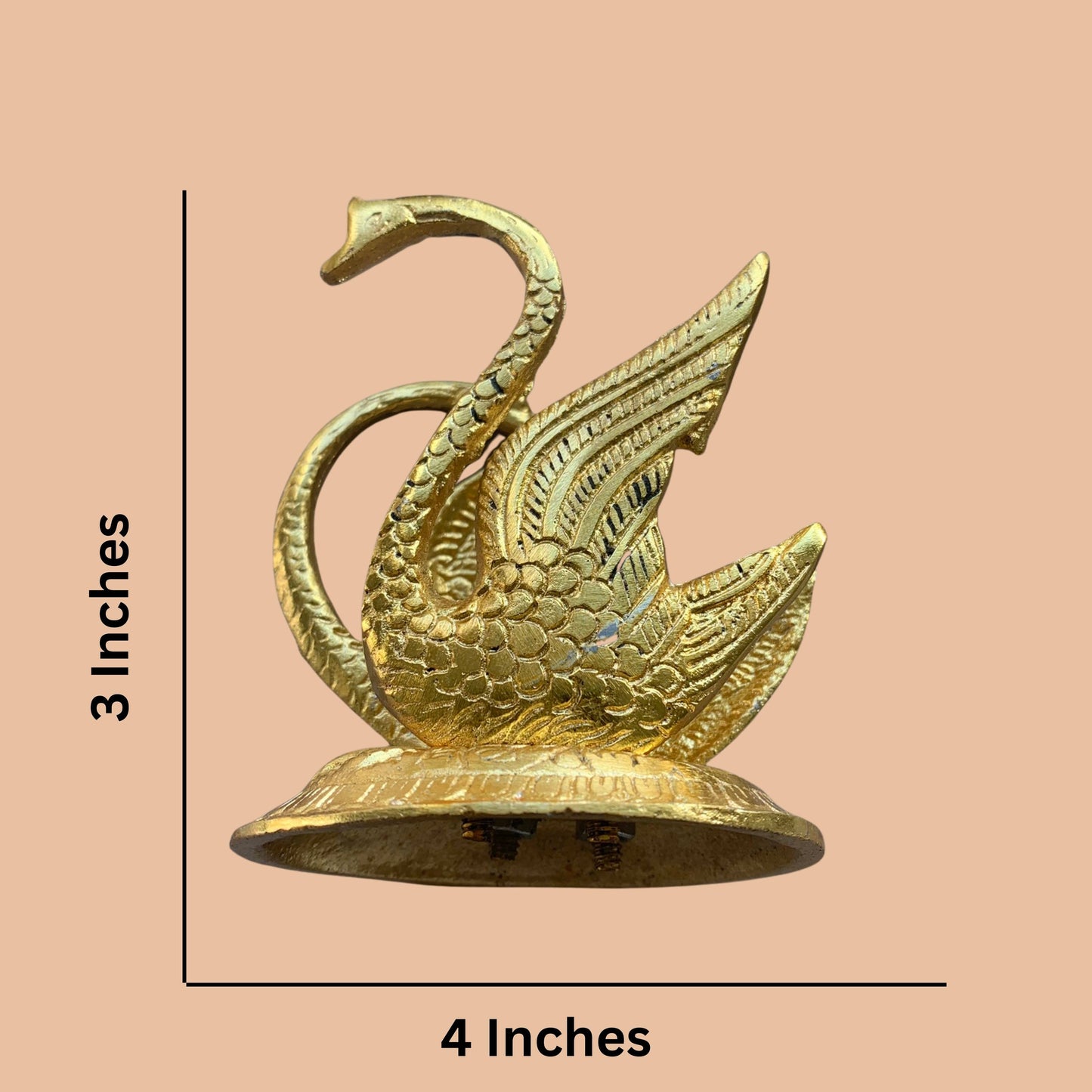 Golden Swan Napkin Holder