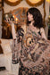Momento Bohemian Scarf w/ floral print, starling & skull
