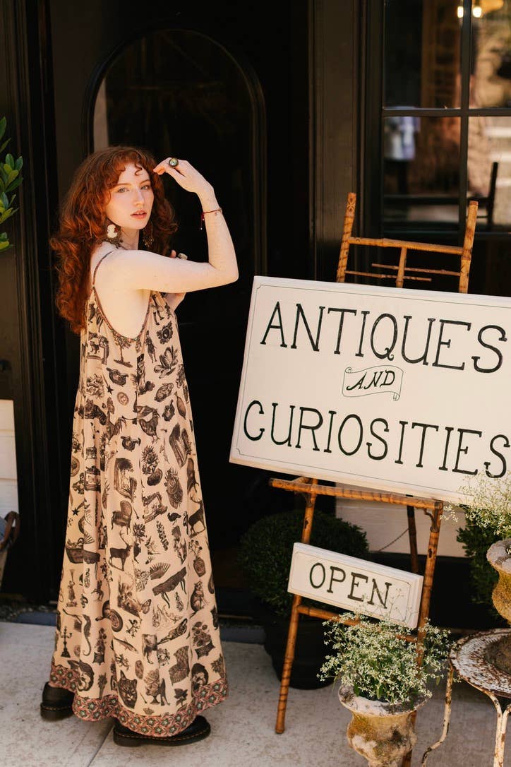 Curiosities Bohéme Maxi Slip Dress