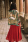 Wildheart Pixie Duster Crop Kimono w/ Unicorn & Castle