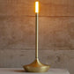 Dark Academia Rechargeable Candle Lamp - Brass