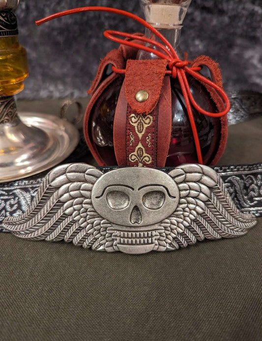 Death’s Head Belt Buckle - Nocturne LLC