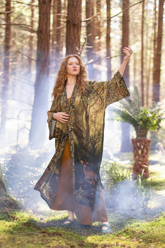 The Dawning Opera Duster Kimono Robe ft. Ophelia & Fawn