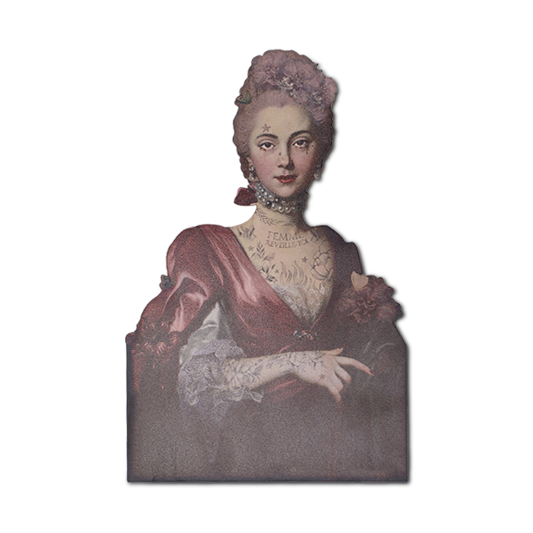 Olympe de Gouges Silhouette Bookmark