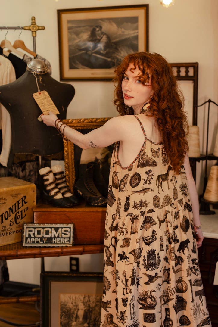 Curiosities Bohéme Maxi Slip Dress