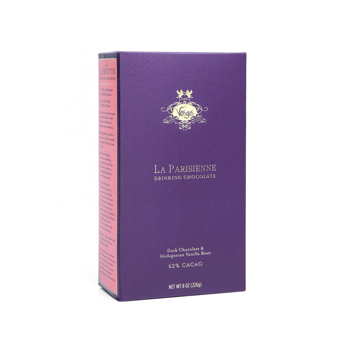 Parisienne Drinking Dark Chocolate w/ Vanilla Bean - Gourmet