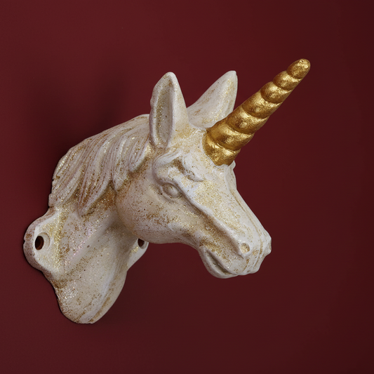 Unicorn Cast Iron Wall Hook