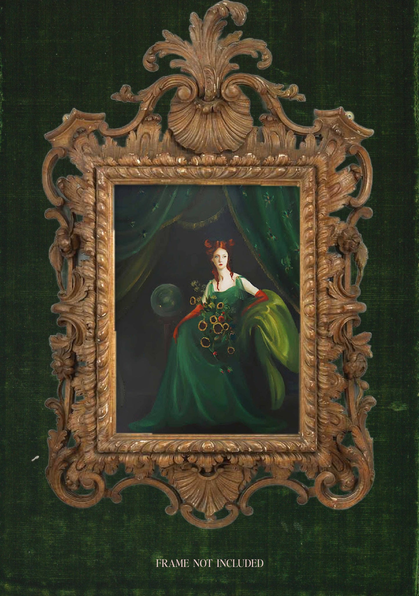 Vertula 8.5”x11” Fine Art Print by Janet Hill