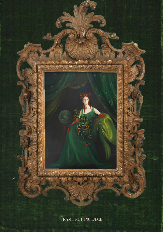 Vertula 8.5”x11” Fine Art Print by Janet Hill