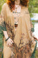 Fable Bohemian Goddess Starduster Kimono with Deer and Moon