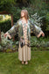 The Mythmaker Matinée Duster Kimono w/ Landscape & Unicorn