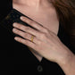 Bronze Winged Skull Ring