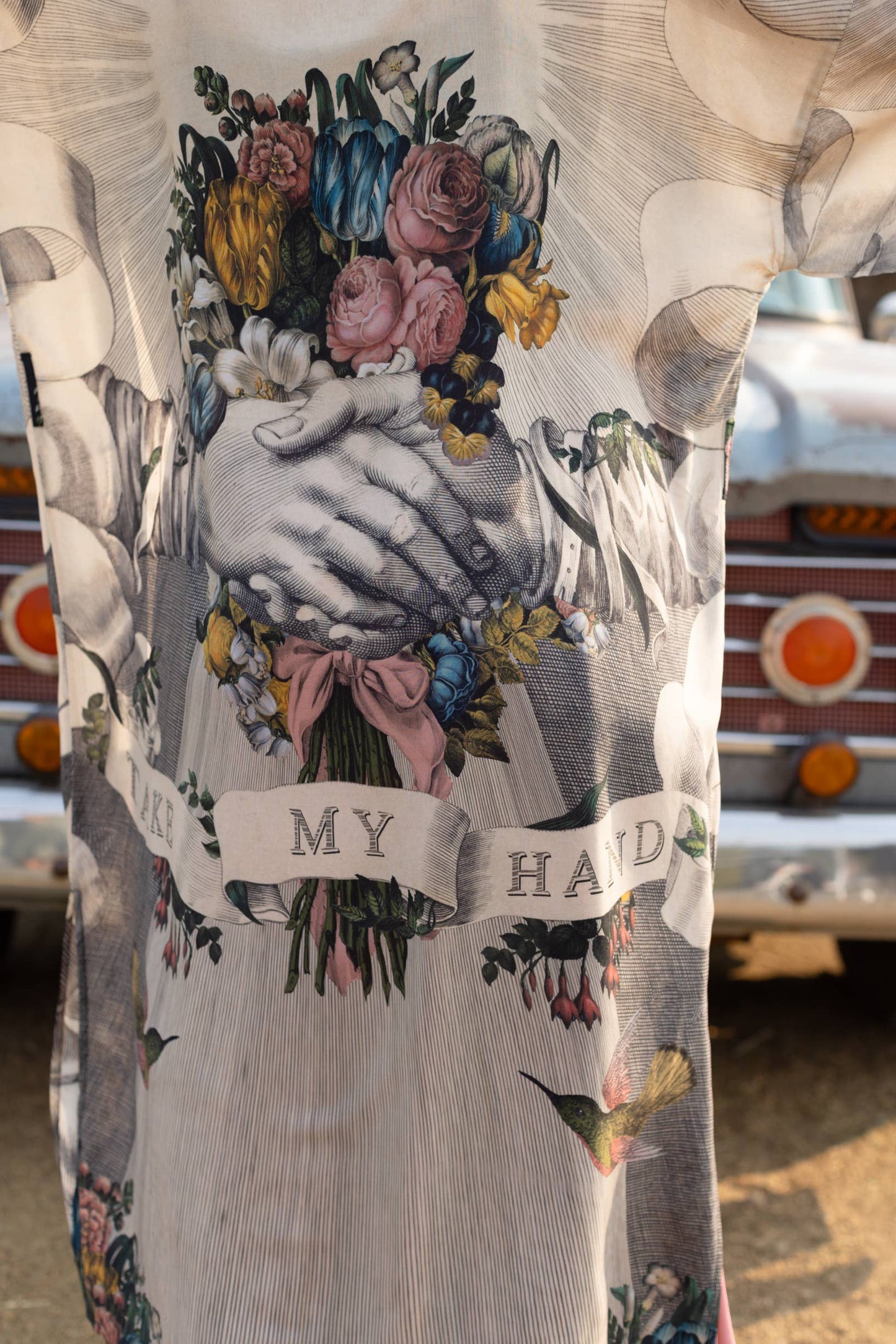 Take My Hand Full Length Kimono