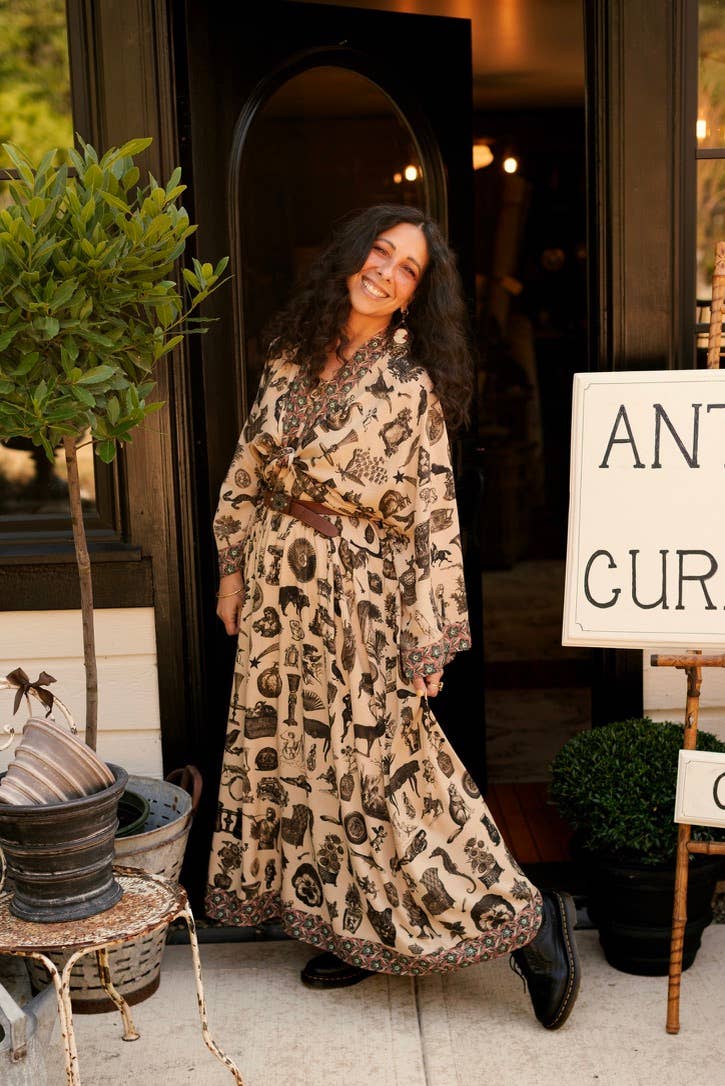 Curiosities Bohéme Maxi Slip Dress