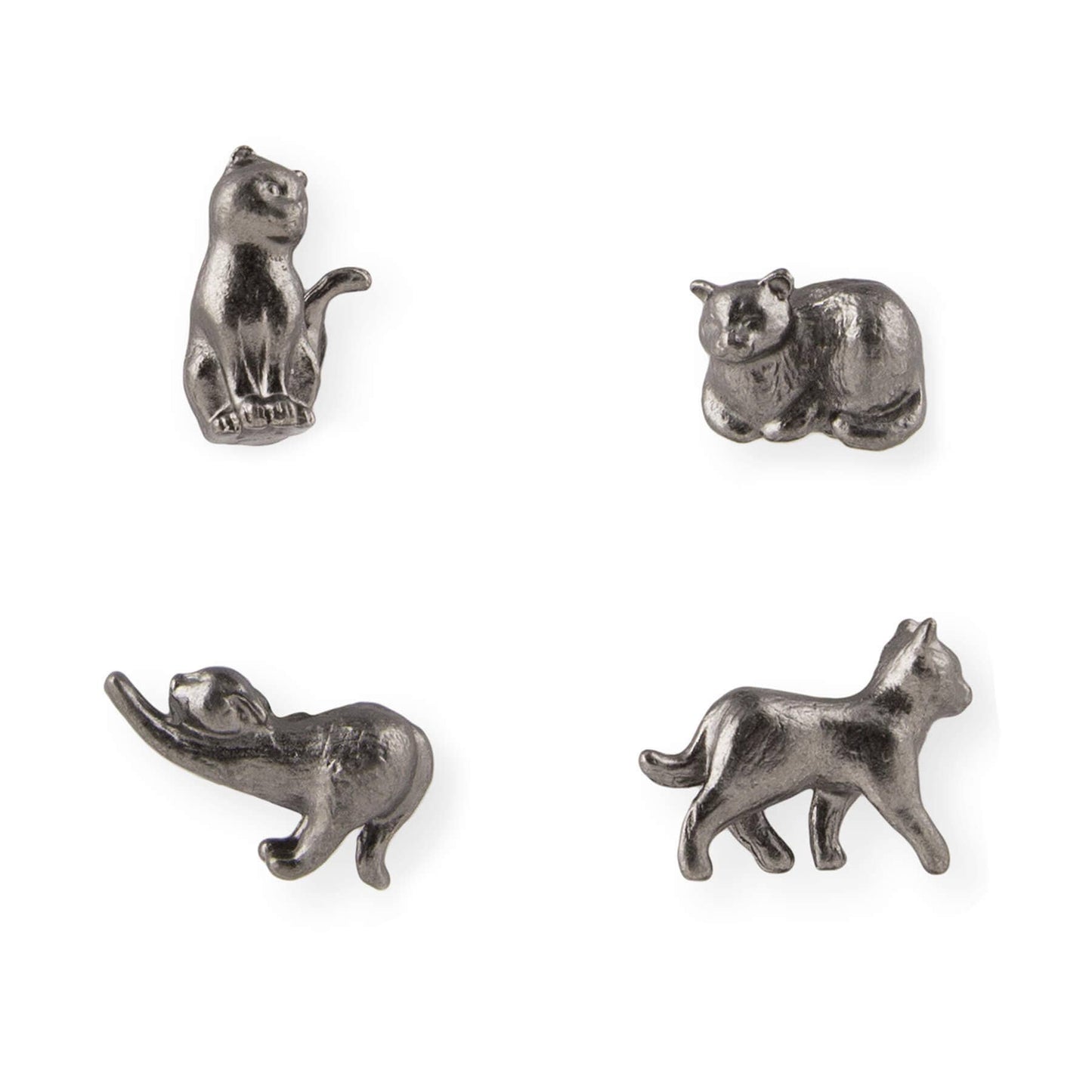 Cast Metal Cat Magnets