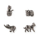 Cast Metal Cat Magnets