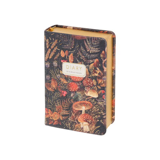 Forest Mushrooms Vegan Leather Pocket Planner