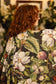 Fleur De Lune Kimono w/ Florals & Bees