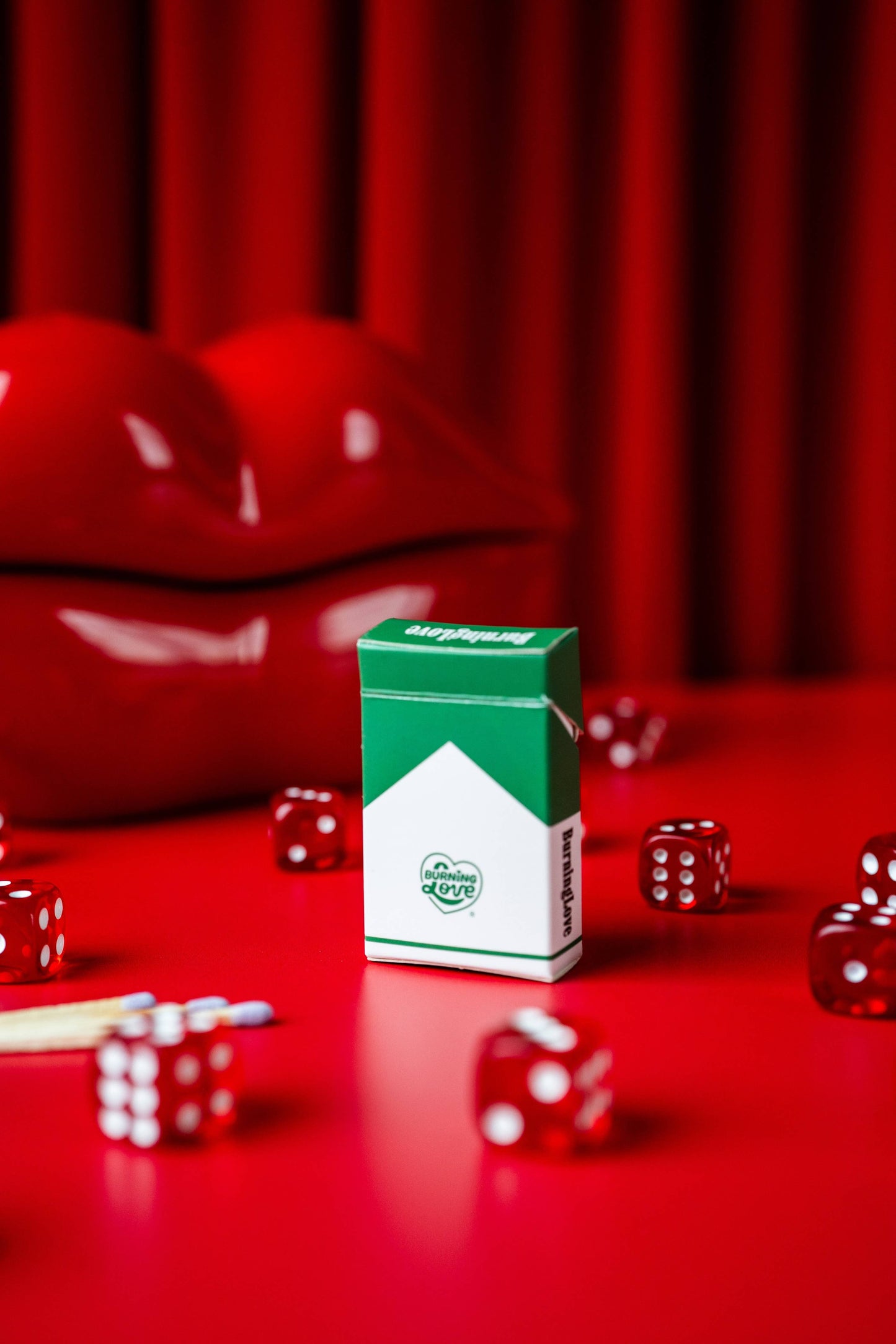 Burning Love Cigarette Matches