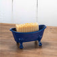 Enamel Metal Bathtub Soap Dish