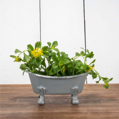 Enamel Metal Bathtub Soap Dish