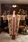 Golden Hour Opera Duster Kimono Robe w/ floral print