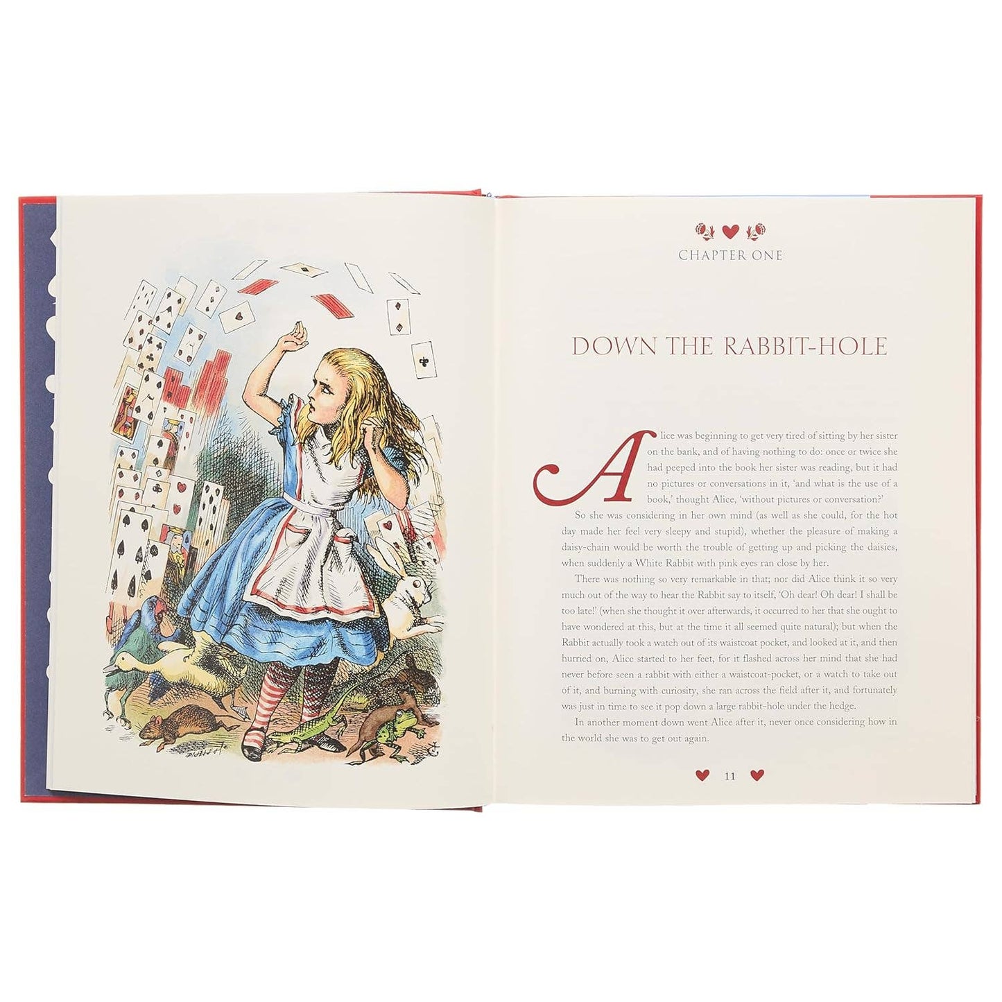 Alice’s Adventures In Wonderland & Through the Looking Glass Arcturus Deluxe (Hardcover)