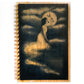 🌙 Wood Notebook Journal – Kiss the Moon 🌙