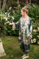 The Mythmaker Matinée Duster Kimono w/ Landscape & Unicorn