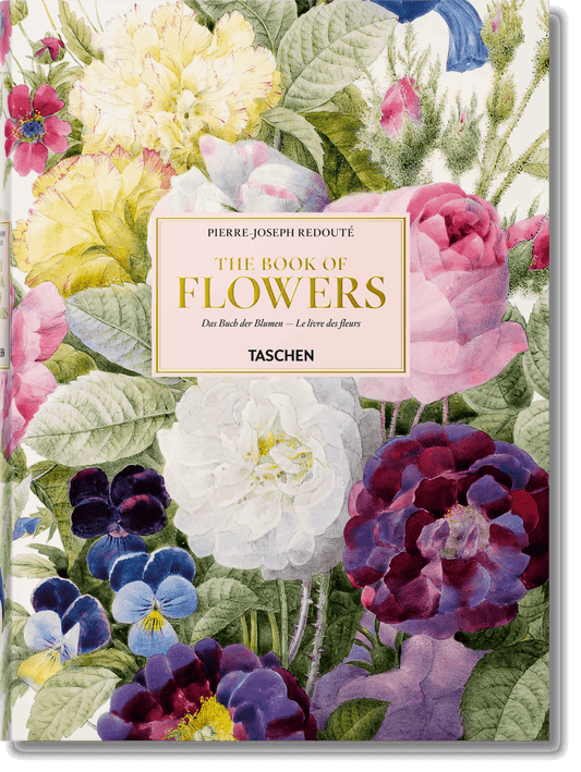 Redouté. The Book of Flowers (German, French, English)
