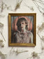 Framed Gothic Self Portrait Dark Surreal Wall Art