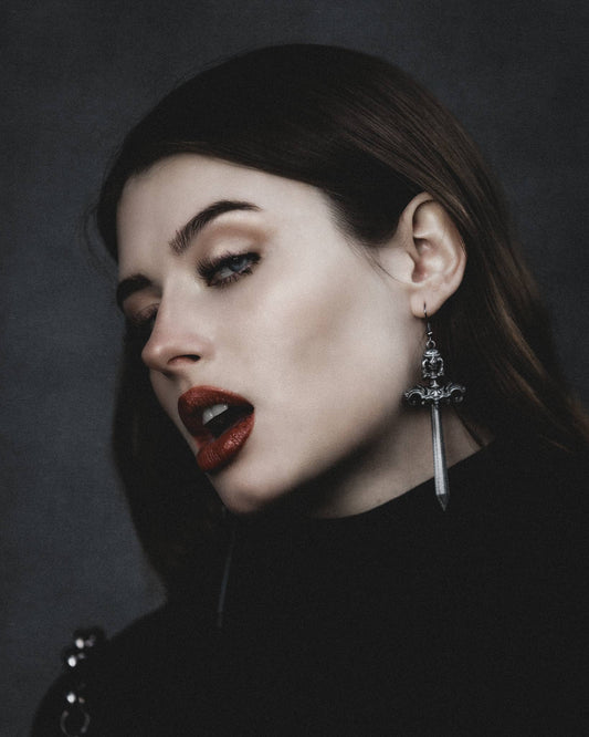 Woe Sword Earrings by The Pretty Cult