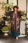 Flight of Fancy Long Duster Kimono Robe w/ Hummingbirds