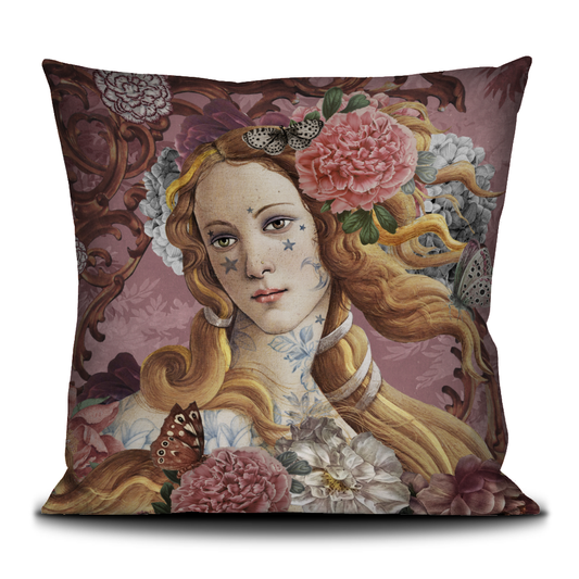 Venus Velvet Pillow by Voglio Bene (23x23”)