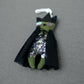 Embellished & Embroidered Wicked Witch Ornament