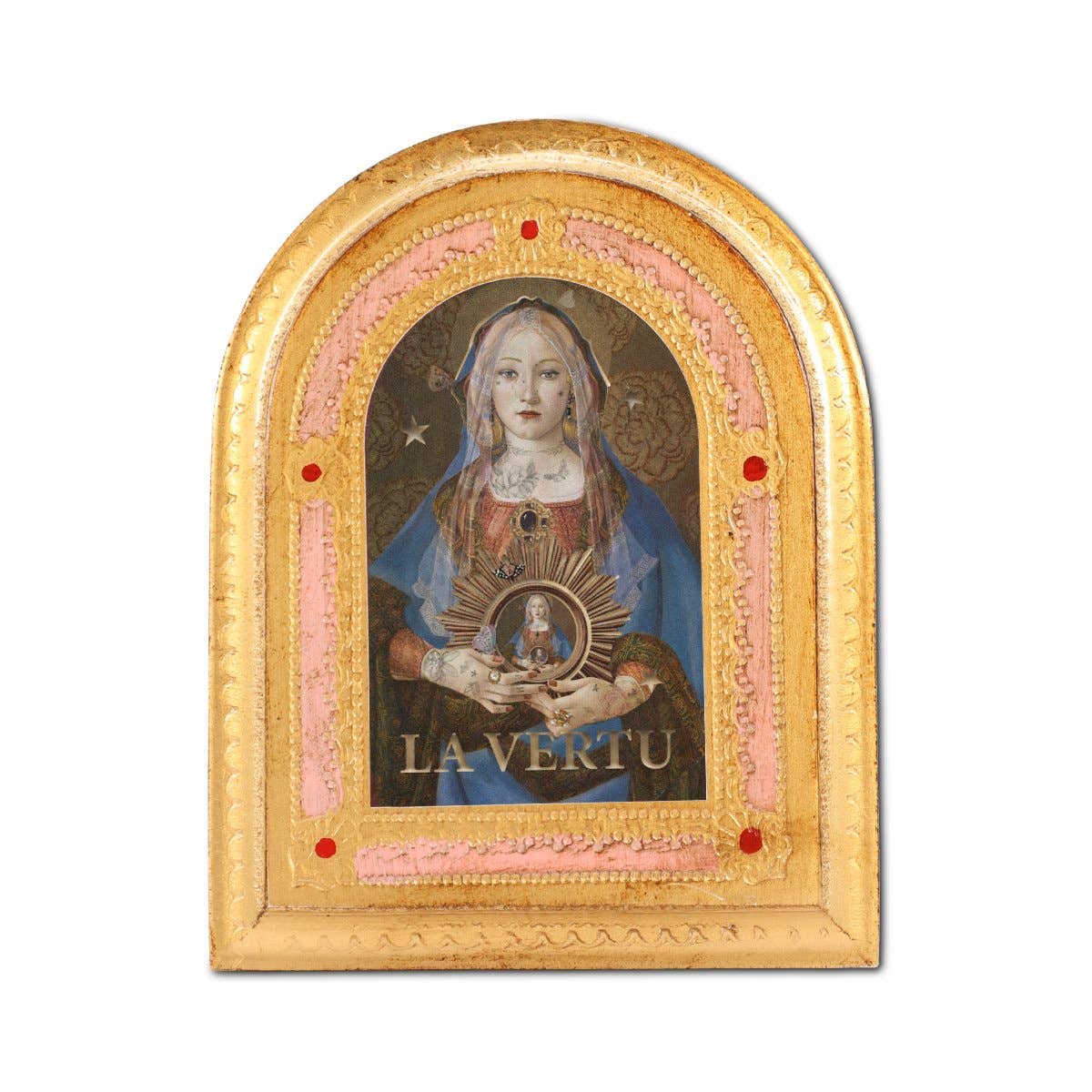 La Vertu Wooden Wall Plaque by Voglio Bene
