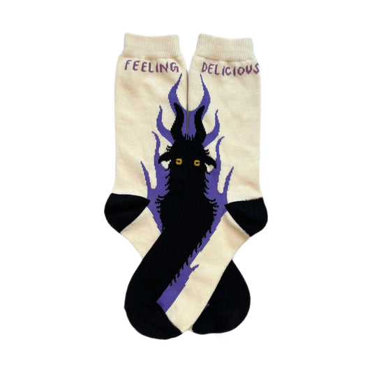 Feeling Delicious Socks by Bill Crisafi