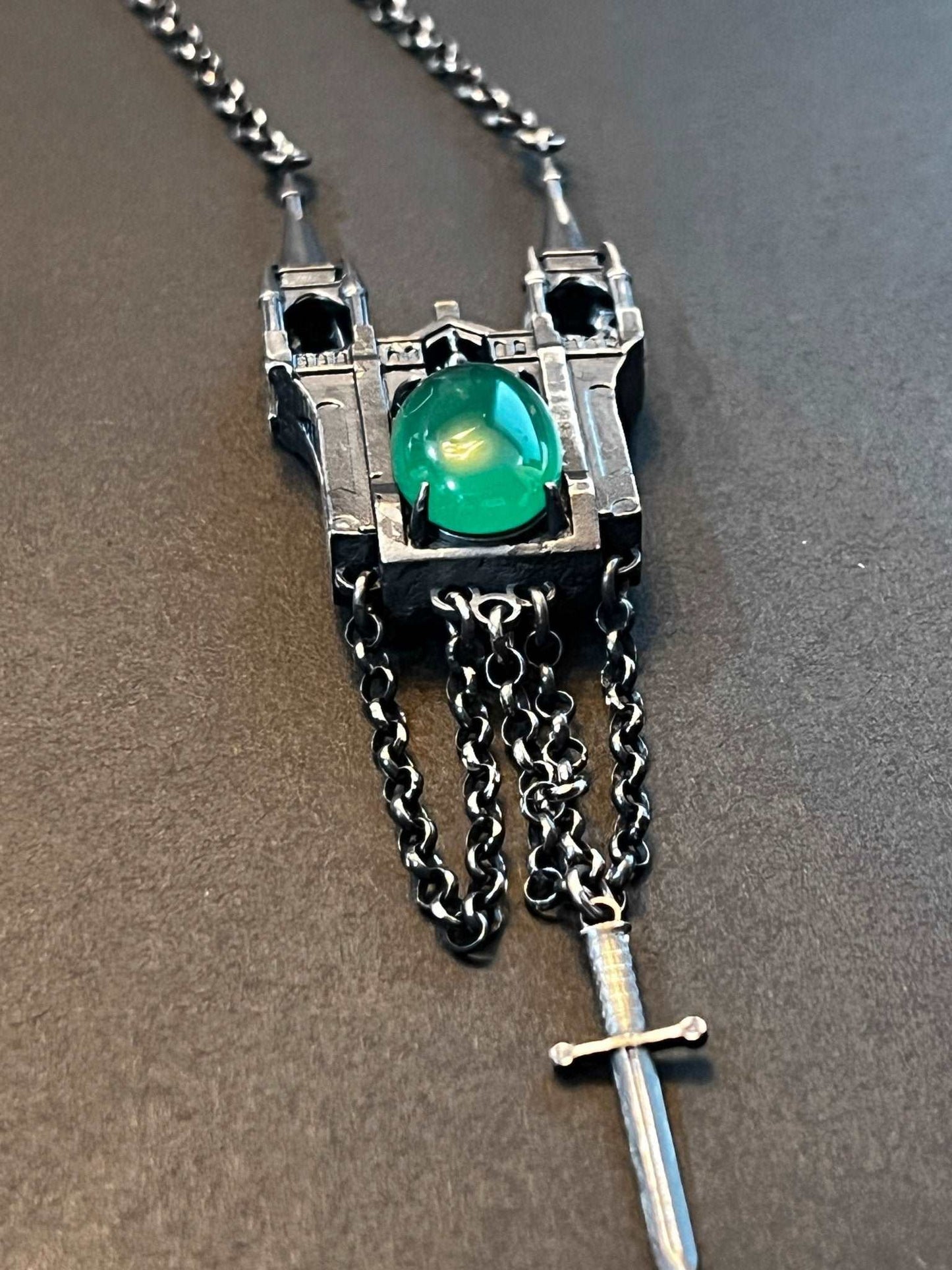 Gothic Cathedral Arch Necklace Collection - Nocturne LLC