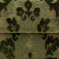 Burnout Velvet Fern Green Flap Crossbody Bag
