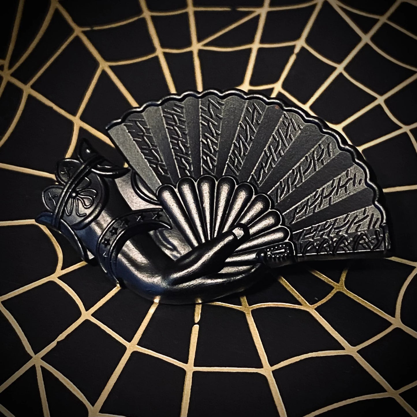 Velvet Apparition Victorian Mourning Pins