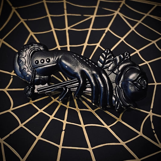 Velvet Apparition Victorian Mourning Pins