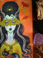 Halloween Glamour Queen 5.5x11 Art Print by Olivia Faust
