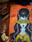 Halloween Glamour Queen 5.5x11 Art Print by Olivia Faust