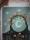 The Witch's Garden Gate 5x7 Art Print by Olivia Faust