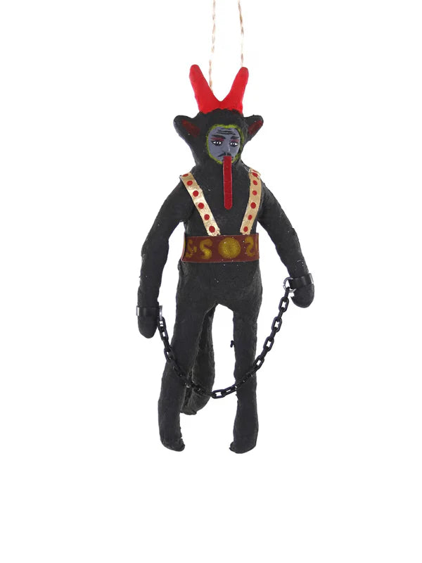 Cotton Krampus Ornament