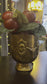 Memento Mori - Antique Bronze Gothic Footed Pot