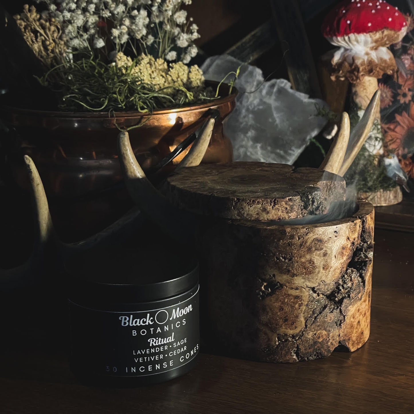 Ritual Incense Cones by Black Moon Botanics